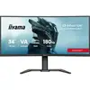 Image de iiyama G-Master GCB3484WQSU-B1 34" VA COURBÉ UWQHD 180Hz 0.4ms FreeSync USB-A Haut-parleurs Hauteur Réglable
