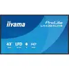 Image de Écran d'affichage numérique LED 4K Ultra HD 43 pouces iiyama LH4364UHS-B1AG, Android, Wi-Fi 24h/24 et 7j/7