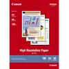 Image de Papier pour imprimante à jet d'encre Canon HR-101 A4 110 g/m² 50 feuilles
