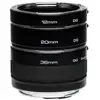 Image de Kit tube d'extension Kenko DG Nikon F-AF 12-68 mm Communication TTL Noir