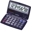 Image de Calculatrice Casio SL-100VER poche 8 chiffres écran incliné bleu