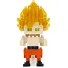 Image de Figurine nanoblock Bandai Dragon Ball Z Son Goku Super Saiyan 4x2,5x6,5 cm