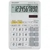 Image de Calculatrice blanche à 10 chiffres Sharp EL-M332