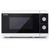 Image de Micro-ondes Sharp YC-MG01E-W 20 L 800W avec Grill Commande Rotative