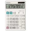 Image de Calculatrice blanche à 12 chiffres Sharp EL-340W