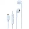 Image de Casque USB-C JVC HA-FR17UC-A avec DAC intégré, microphone et télécommande à 3 boutons, bleu