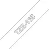 Image de Ruban Brother TZE-135 Blanc sur transparent 12 mm 8 m laminé
