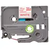 Image de Brother TZe232 Ruban laminé pour étiqueteuse électronique 12 mm Rouge/Blanc