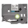 Image de Ruban d'étiquetage Brother TZe-251 24mm noir sur blanc laminé 8m résistant