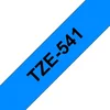 Image de Cinta laminée 18mm Noir sur Bleu, TZe, Compatible Brother, 8m