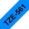 Image de Cintas pour imprimantes d'étiquettes Brother TZE-561 36 mm Noir sur Bleu