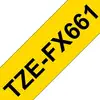 Image de Ruban pour imprimante Brother TZE-FX661 Noir 8 m laminé flexible