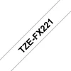 Image de Brother TZE-FX221 Noir sur blanc, 9 mm, 8 m, résistant aux intempéries
