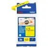 Image de Cintre pour imprimante d'étiquettes Brother TZE631S Noir sur jaune 12 mm
