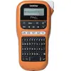 Image de Imprimante transfert thermique Brother PT-E110 QWERTY portable noir orange