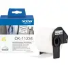 Image de Rouleau d'étiquettes adhésives Brother DK-11234 8,6 cm x 6 cm Démontable