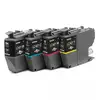 Image de Pack 4 cartouches d'encre originales Brother LC421VAL Noir/Cyan/Magenta/Jaune