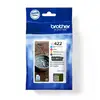 Image de Cartouches d'encre d'origine Brother LC422VAL MultiPack Noir/Cyan/Magenta/Jaune