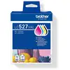 Image de Pack de cartouches d'encre Brother LC527VAL Noir Cyan Magenta Jaune pigment haute capacité pack économique
