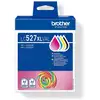Image de Pack de cartouches d'encre Brother LC527XLVAL XL Noir Cyan Magenta Jaune compatible MFC-J4350DW MFC-J4550DW
