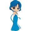 Image de Figurine Banpresto Sailor Moon Eternal The Movie Pretty Guardian Princess Mercury ver.A Q posket 14 cm
