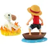 Image de Figurine Banpresto One Piece Luffy & Going Merry Log Stories 8 cm