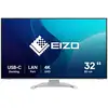 Image de Écran PC Eizo FlexScan EV3240X-WT 31,5" UltraHD 4K 60Hz IPS USB-C Haut-parleurs Blanc