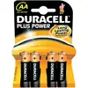 Image de Duracell MNLR06PPK4 Pack de 4 piles Plus Power AA 1,5 V