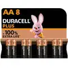 Image de Pile Alcaline Duracell Plus Pack 8 AA LR06 1.5V