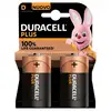 Image de Duracell Plus Power Pack 2 piles alcalines D LR20