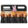 Image de Pile Alcaline Duracell Plus D, Format Cylindrique, Pack de 4