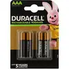 Image de Duracell Pack 4 Piles Rechargeables 900mAh AAA