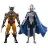 Image de Figurine de collection Hasbro Wolverine 50th Anniversary Marvel Legends Wolverine & Lilandra Neramani (x2) 15 cm