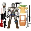 Image de Figurine Hasbro Star Wars Mix Mashers The Mandalorian & Grogu 12 cm