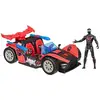 Image de Voiture Hasbro Marvel Spider-Man VenomVersus Miles Morales Remix Blast Racer plastique noir rouge