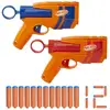 Image de Pistolet de jeu HASBRO Nerf G1492EP4 Duo Pack 2 Lanceurs Multicolore