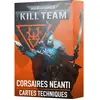 Image de Jeux de société Games Workshop Warhammer 40k - Kill Team Datacards Corsaires Neantis (Fr) TU