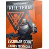 Image de Jeux de société Games Workshop Warhammer 40k - Kill Team Datacards Escouade de Scouts (Fr) TU