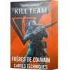 Image de Jeux de société Games Workshop Warhammer 40k - Kill Team Datacards (Fr)eres de Couvain (Fr) TU