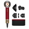 Image de Sèche-cheveux Ionique Dyson Supersonic Nural 1600W 4 Températures 3 Vitesses avec Accessoires Or Rouge