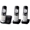 Image de Telephone sans fil Panasonic KX-TG6823 Trio repondeur et ecran retroeclair