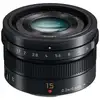 Image de Objectif Panasonic Leica DG Summilux 15 mm f/1.7 Monture Micro 4/3 Métal Noir