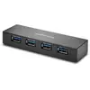 Image de Hub Kensington 4 ports USB 3.0 5 Gbps modèle UH4000C avec charge
