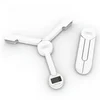Image de Balance de cuisine JOSEPH JOSEPH TriScale Blanc 5 kg pliable LCD