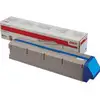 Image de Cartouche Toner Original OKI Cyan pour Imprimantes Pro9431/9541/9542