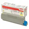 Image de Cartouche Toner Jaune OKI 46471101 Original 7000 pages