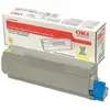 Image de Cartouche de Toner Original Oki 46508709 Jaune