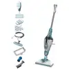 Image de Nettoyeur vapeur Black & Decker BHSM166DSM 1600W Aqua/Blanc 0,5 L câble 6 m