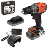 Image de Perceuse-visseuse sans fil BLACK+DECKER BCD382D2XK 18V 2 batteries 45 Nm 13 mm