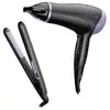 Image de Sèche-cheveux Ionique Remington D3016GP 2000W 3 Températures 2 Vitesses avec Accessoires Noir